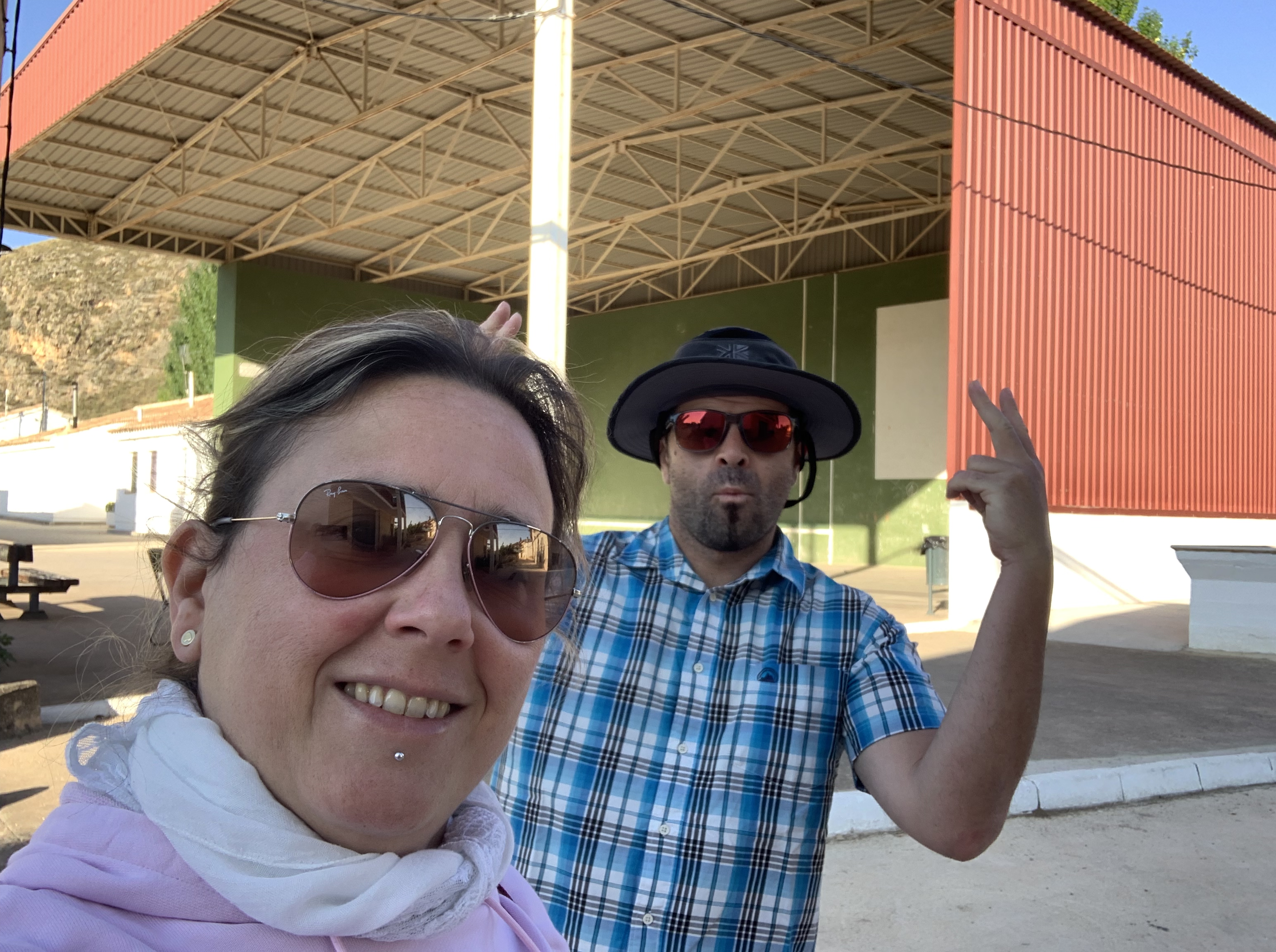 Comenzamos ruta…. Mañana fresca e idónea para hacerla