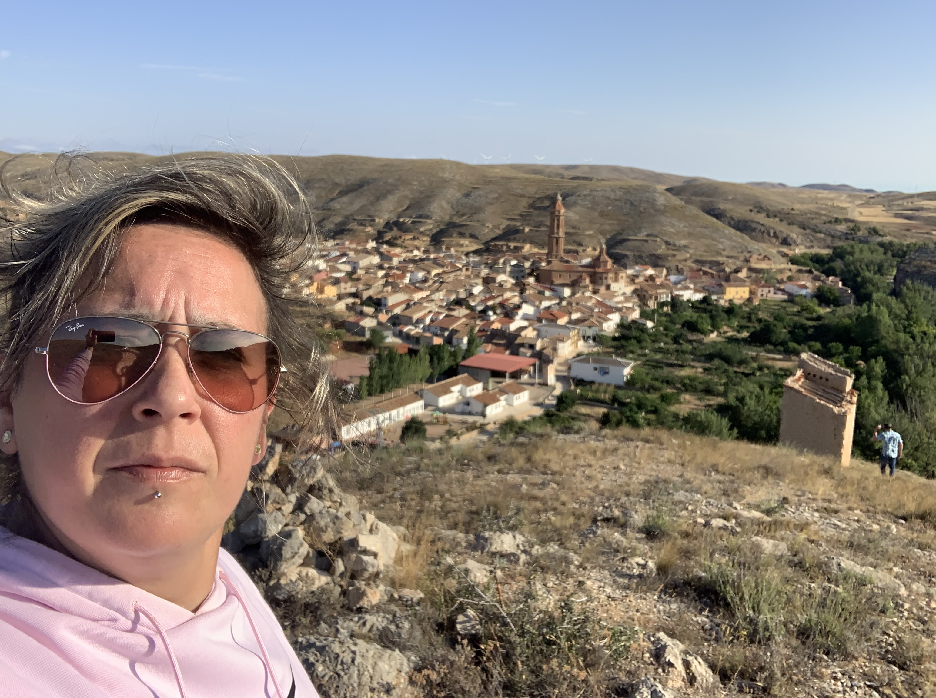 Caseta de las palomas… que bonito se ve Blesa