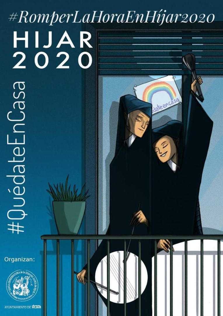 Cartel de #RomperLaHoraEnHíjar2020
