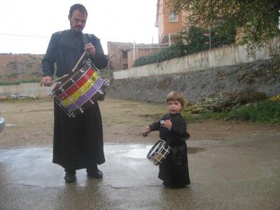 Víctor y Manuel Guiu deseando tocar este Jueves Santo